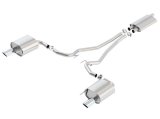 Borla 15-16 Ford Mustang EcoBoost 2.3L AT/MT EC-Type Cat Back SS Single Round Rolled Tips Exhaust thumbnail 5