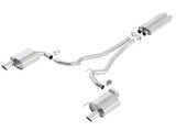 Borla 15-16 Ford Mustang GT / Convertible 5.0L AT/MT EC-Type CB SS Single Round Rolled Tips Exhaust thumbnail 4