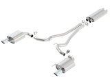 Borla 15-16 Ford Mustang GT / Convertible 5.0L AT/MT EC-Type CB SS Single Round Rolled Tips Exhaust thumbnail 5