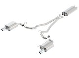 Borla 15-16 Ford Mustang GT / Convertible 5.0L AT/MT EC-Type CB SS Single Round Rolled Tips Exhaust thumbnail 6