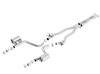 Borla 2015 Dodge Challenger Hellcat 6.2L V8 ATAK Catback Exhaust No Tips Factory Valance thumbnail 6