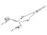 Borla 2015 Dodge Charger Hellcat 6.2L V8 ATAK Catback Exhaust w/ Valves No Tips Factory Valance thumbnail 1