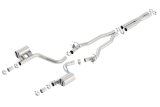 Borla 2015 Dodge Charger Hellcat 6.2L V8 ATAK Catback Exhaust w/ Valves No Tips Factory Valance thumbnail 7