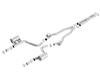 Borla 2015 Dodge Charger Hellcat 6.2L V8 ATAK Catback Exhaust w/ Valves No Tips Factory Valance thumbnail 8