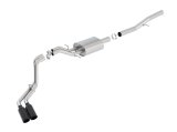 Borla 14 Silv/Sierra 1500 EC Std/CC Short 143.5in WB S-Type Black Tip Dual Rolled Side Exit CB Exht thumbnail 9