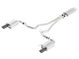 Borla Touring Cat-Back 15 Ford Mustang GT 5.0L V8 MT/AT 2.5in pipe Black 4in tip thumbnail 5