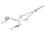 Borla 15-16 Dodge Charger Hellcat 6.2L V8 ATAK Catback Exhaust w/ Valves No Tips Factory Valance thumbnail 3
