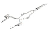 Borla 15-16 Dodge Charger Hellcat 6.2L V8 ATAK Catback Exhaust w/ Valves No Tips Factory Valance thumbnail 4