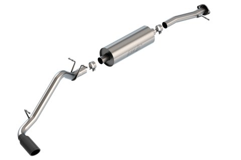 Borla 15-21 Chevrolet Colorado S-Type Cat-Back Black Chrome Tips
