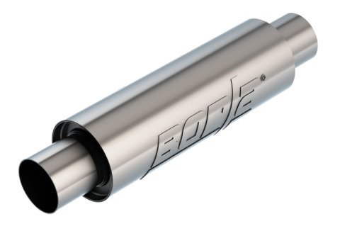 Borla XR-1 Multi-Core 2.5in Center/Center 17in x 12in x 4in Round Racing Muffler thumbnail 1