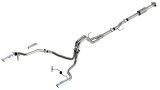 Borla F-150 2021 2.7L/3.5L 2/4wd 4dr CC SB EC STB Lari/King R/Plinum/LTD 3/2.25 Cat-Back AK CHR Tips thumbnail 8
