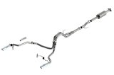 Borla F-150 2021 2.7L/3.5L 4dr CC SB EC STB Lari/King R/Plinum/LTD 3/2.25 SRE CB S-Type CHR Tips thumbnail 1