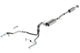 Borla F-150 2021 2.7L/3.5L 4dr CC SB EC STB Lari/King R/Plinum/LTD 3/2.25 SRE CB Touring CHR Tips thumbnail 2