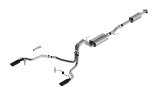 Borla F-150 2021 2.7L/3.5L 4dr CC SB EC STB Lar/KingR/Plnm/LTD 3/2.25 SRE CB Touring BLK CHR Tips thumbnail 7