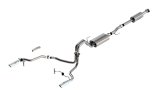 Borla F-150 2021 3.3L CC SB EC STB XL/XLT/Lariat/KR/Plnm/LTD 3/2.25 SRE Cat-Back ATAK Chrome Tips thumbnail 1