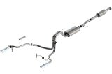 Borla F-150 2021 3.3L CC SB EC STB XL/XLT/Lariat/KR/Plnm/LTD 3/2.25 SRE Cat-Back ATAK Chrome Tips thumbnail 3