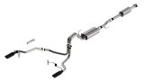 Borla F-150 2021 3.3L CC SB EC STB XL/XLT/Lariat/KR/Plnm/LTD 3/2.25 SRE Cat-Back ATAK Black CHR Tips thumbnail 7