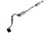 Borla F-150 2021 3.3L CC SB EC STB XL/XLT/Lariat/KR/Plnm/LTD 3/2.25 DSE Cat-Back ATAK Black CHR Tips thumbnail 7