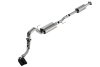 Borla F-150 2021 3.3L CC SB EC STB XL/XLT/Lariat/KR/Plnm/LTD 3/2.25 DSE Cat-Back S-Type BLK CHR Tips thumbnail 6