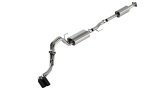 Borla F-150 2021 3.3L CC SB EC STB XL/XLT/Lariat/KR/Plnm/LTD 3/2.25 DSE Cat-Back S-Type BLK CHR Tips thumbnail 7
