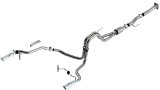 Borla F-150 2021 5.0L 2dr RC SB (122.8 WB) XL/XLT 3/2.25 SRE Cat-Back ATAK Chrome Tips thumbnail 1