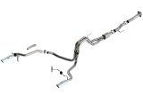 Borla F-150 2021 5.0L 2dr RC SB (122.8 WB) XL/XLT 3/2.25 SRE Cat-Back ATAK Chrome Tips thumbnail 3