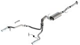 Borla F-150 2021 5.0L 2dr RC SB (122.8 WB) XL/XLT 3/2.25 SRE Cat-Back S-Type Chrome Tips thumbnail 1