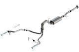 Borla F-150 2021 5.0L 2dr RC SB (122.8 WB) XL/XLT 3/2.25 SRE Cat-Back S-Type Chrome Tips thumbnail 3