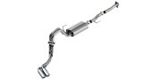 Borla F-150 2021 5.0L 2dr RC SB (122.8 WB) XL/XLT 3/2.25 DSE Cat-Back S-Type Chrome Tips thumbnail 1