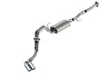 Borla F-150 2021 5.0L 2dr RC SB (122.8 WB) XL/XLT 3/2.25 DSE Cat-Back S-Type Chrome Tips thumbnail 3