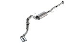 Borla F-150 2021 5.0L 2dr RC SB (122.8 WB) XL/XLT 3/2.25 DSE Cat-Back S-Type Chrome Tips thumbnail 4