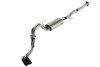 Borla F-150 2021 5.0L 2dr RC SB (122.8 WB) XL/XLT 3/2.25 DSE Cat-Back S-Type Black Chrome Tips thumbnail 6