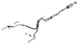 Borla F-150 2021 5.0L 4dr CC SB EC STB Lariat/KR/Platinum/LTD 3/2.25 SRE Cat-Back S-Type CHR Tips thumbnail 8