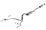 Borla F-150 2021 5.0L 4dr CC SB EC STB Lariat/KR/Platinum/LTD 3/2.25 SRE Cat-Back Touring CHR Tips thumbnail 2