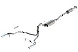 Borla F-150 2021 5.0L 4dr CC SB EC STB Lariat/KR/Platinum/LTD 3/2.25 SRE Cat-Back Touring CHR Tips thumbnail 3