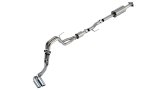 Borla F-150 2021 5.0L 4dr CC SB EC STB Lariat/KR/Platinum/LTD 3/2.25 DSE Cat-Back S-Type CHR Tips thumbnail 7