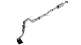Borla F-150 2021 5.0L 4dr CC SB EC STB Lariat/KR/Pltm/LTD 3/2.25 DSE Cat-Back S-Type Black CHR Tips thumbnail 5
