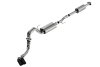 Borla F-150 2021 5.0L 4dr CC SB EC STB Lariat/KR/Pltnm/LTD 3/2.25 DSE Cat-Back Touring BLK CHR Tips thumbnail 6