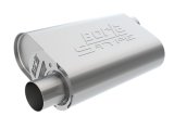 Borla CrateMuffler SBC 283/327/350 2.25 inch Offset In/Out 14in x 4.35in x 9in Oval S-Type Muffler thumbnail 6