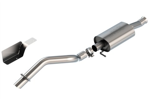 Borla 18-21 Jeep Wrangler JL 2.0L 2DR Climber 2.75in Turn Down Tip S-Type Cat-Back Exhaust thumbnail 2