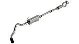 Borla 20-22 F-250/F-350 SUPER DUTY 7.3L V8 AT 2WD / 4WD 4DR WB142 S-TYPE Cat Back S RD RL AC S BLACK thumbnail 6