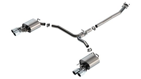 Borla 18-22 Toyota Camry XSE S-Type S-Type Cat Back Exhaust (Stainless) thumbnail 1