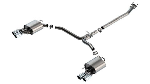 Borla 18-22 Toyota Camry XSE S-Type S-Type Cat Back Exhaust (Stainless) thumbnail 2