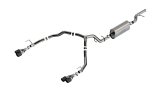 Borla 21-22 Chevrolet Tahoe 5.3L V8 2/4WD 4DR 3in/2.75in Touring Cat-Back Exhaust -Carbon Fiber Tips thumbnail 2