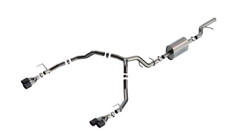 Borla 21-22 Chevy Tahoe 5.3L V8 2/4WD 4DR 3in/2.75in S-Type Cat-Back Exhaust w/ Carbon Fiber Tips thumbnail 2