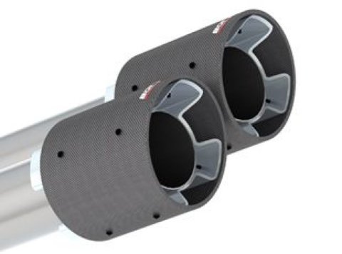 Borla 21-22 Chevy Tahoe 5.3L V8 2/4WD 4DR 3in/2.75in S-Type Cat-Back Exhaust w/ Carbon Fiber Tips thumbnail 3