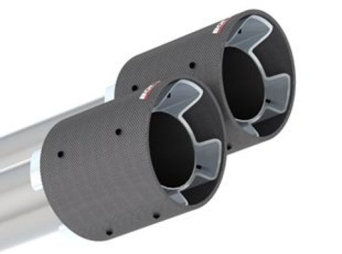 Borla 21-22 Chevy Tahoe 5.3L V8 2/4WD 4DR 3in/2.75in S-Type Cat-Back Exhaust w/ Carbon Fiber Tips thumbnail 4