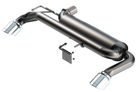 Borla 21-22 Ford Bronco 2.3L 4WD Touring Axle Back Exhaust w/ Bright Chrome Tips thumbnail 1