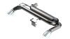 Borla 21-22 Ford Bronco 2.3L 4WD S-Type Axle Back Exhaust w/ Bright Chrome Tips thumbnail 7