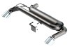 Borla 21-22 Ford Bronco 2.3L 4WD ATAK Axle Back Exhaust w/ Bright Chrome Tips thumbnail 7
